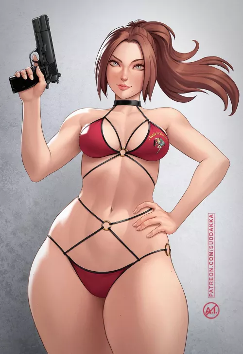 Claire Redfield in Swimsuit (Suddakka)