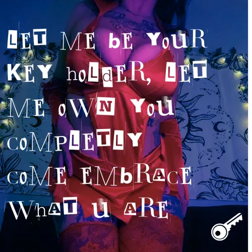 Come embrace what u truly are, and what u re meant to be! 