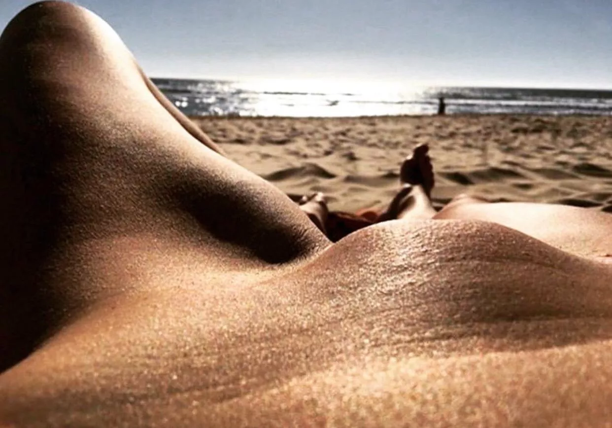 Female POV: nude beach