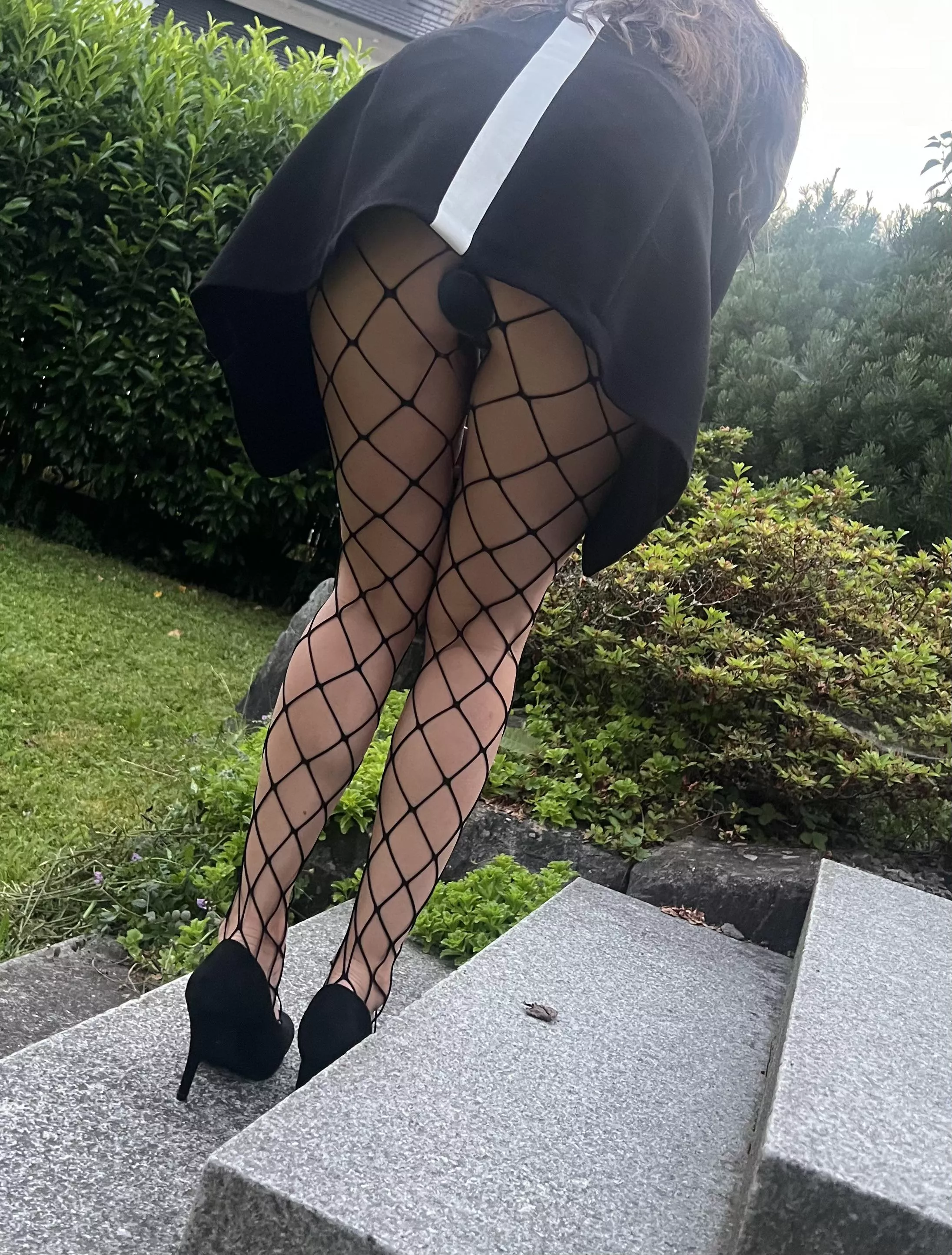 Going out with my plug 