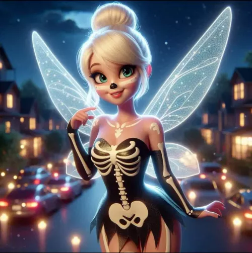 Happy Gothtober from Tinkerbell 