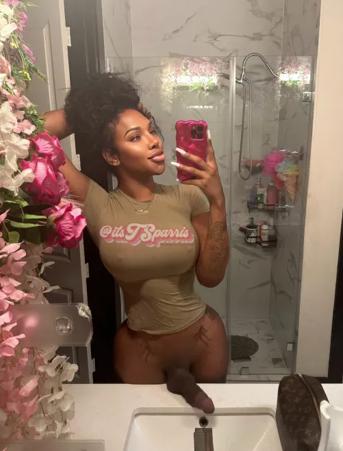 Huge Cock TS Parris