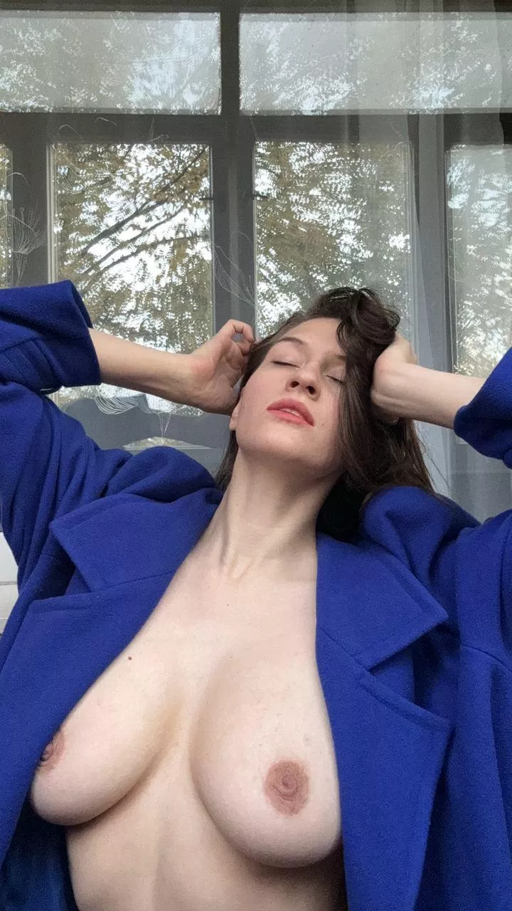 I want this coat to be ripped off me and taken hard