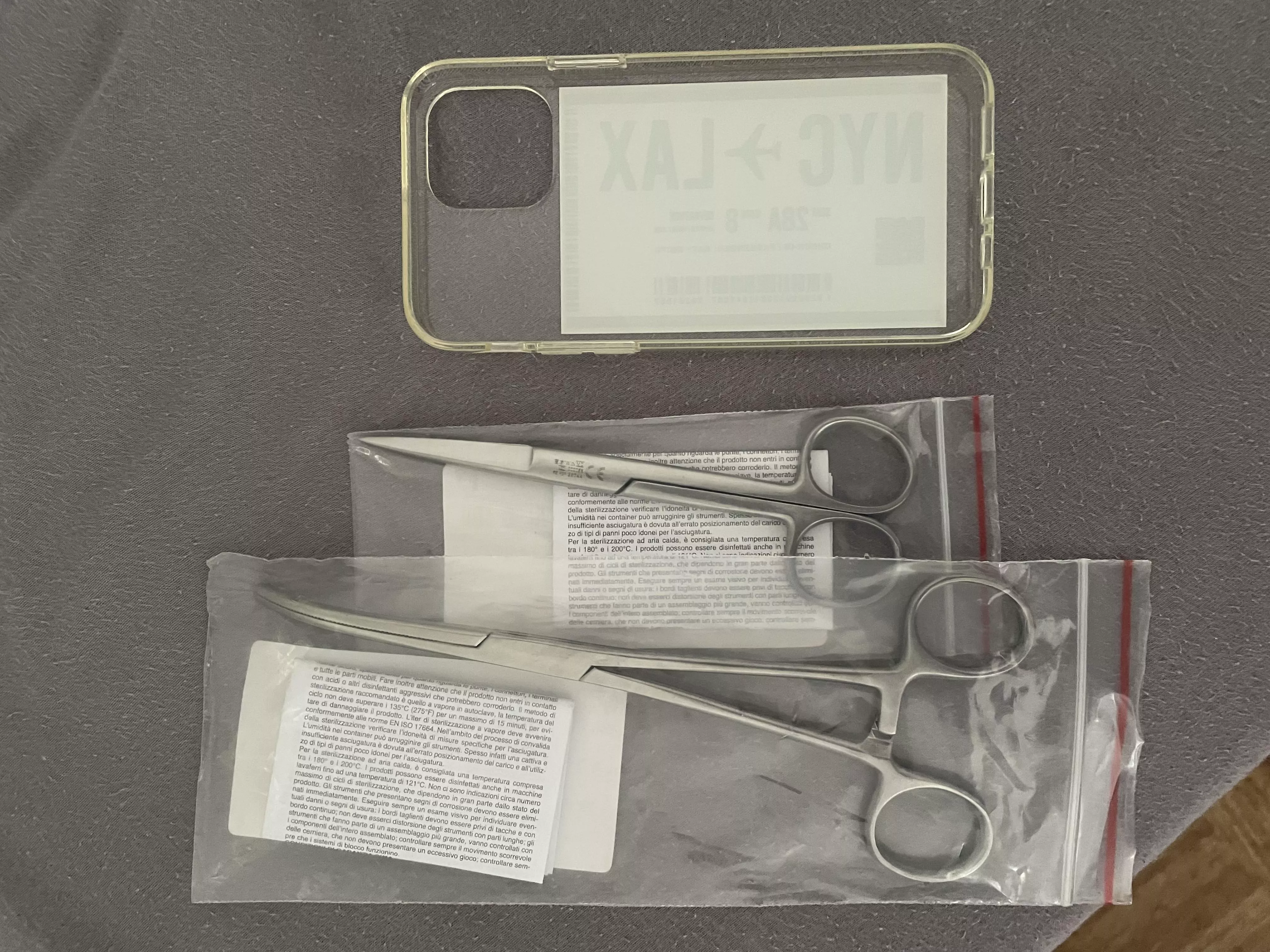 I want to cut my frenulum. Do you think the hemostat and scissors are too big? I think I ordered the wrong ones. Also, any tips will be greatly appreciated.