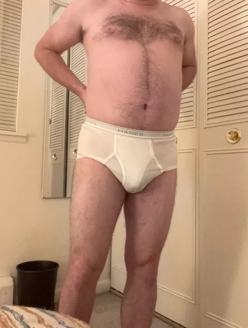 Never really had Hanes briefs before but got a pair recently. For some reason they feel kinda dorky what do you think? Should I keep wearing? 