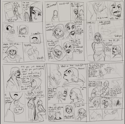 occultist/vestal comic