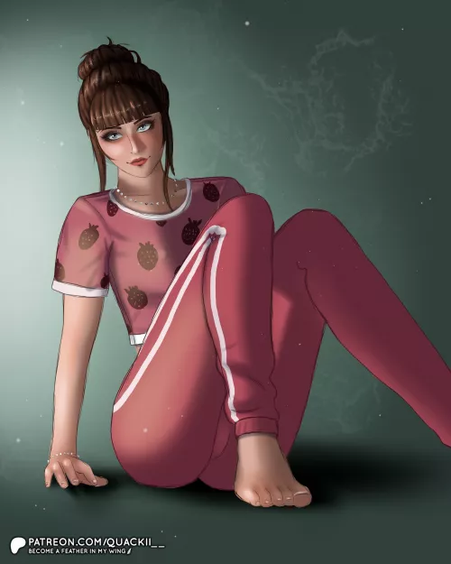 Pyjamas Annie - Fanart (NSFW versions also available)