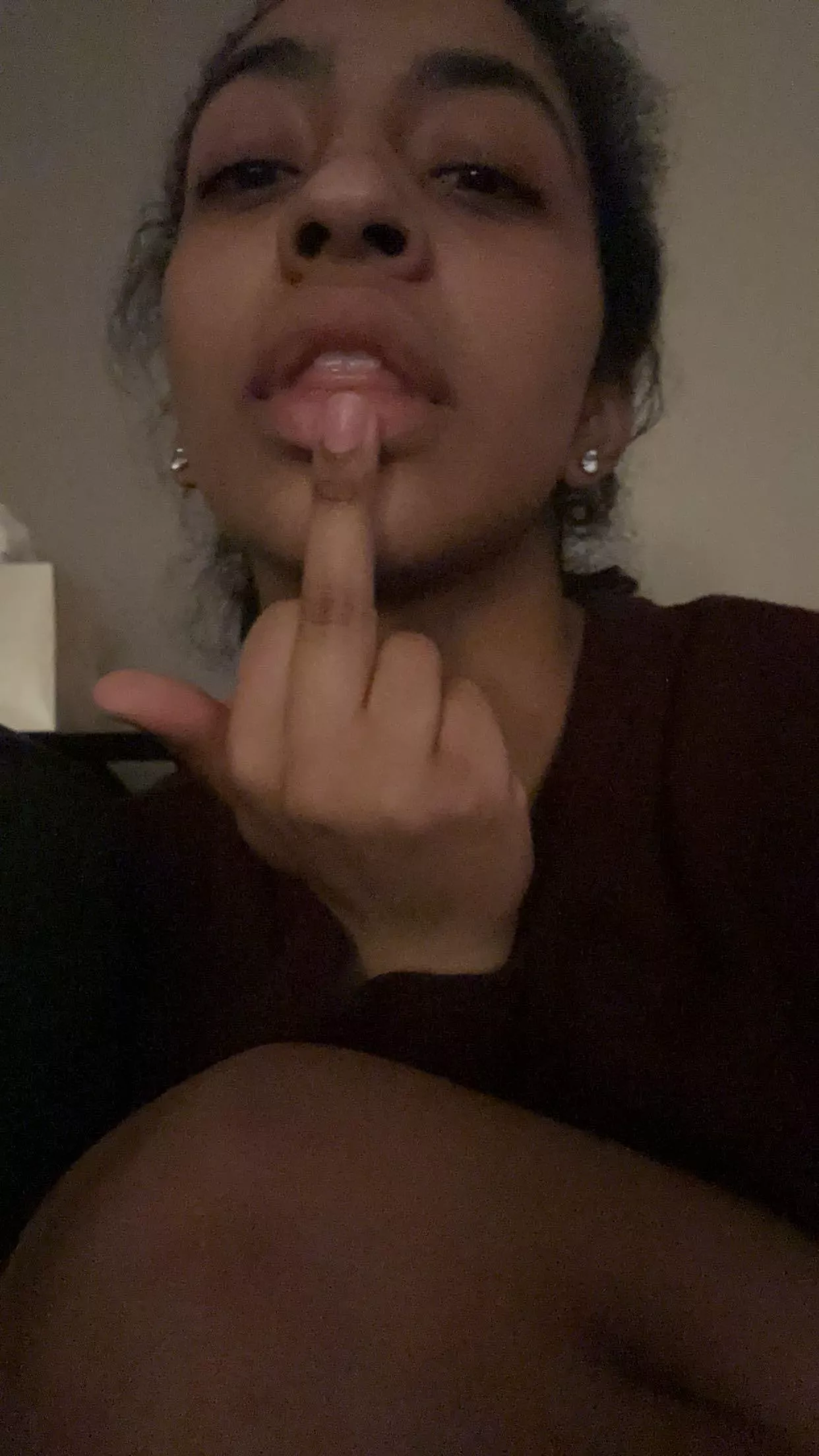 Seeing my middle finger is the highlight of your pathetic day💋