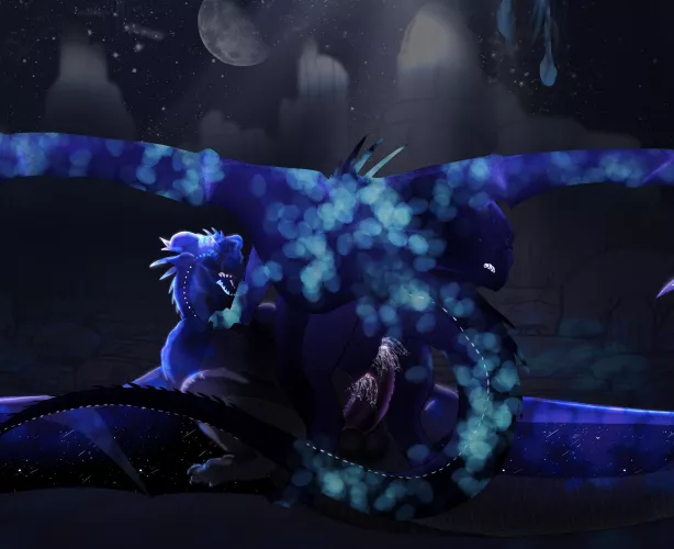 Sex under the moonlight (Shattered_Spirit) [OC]