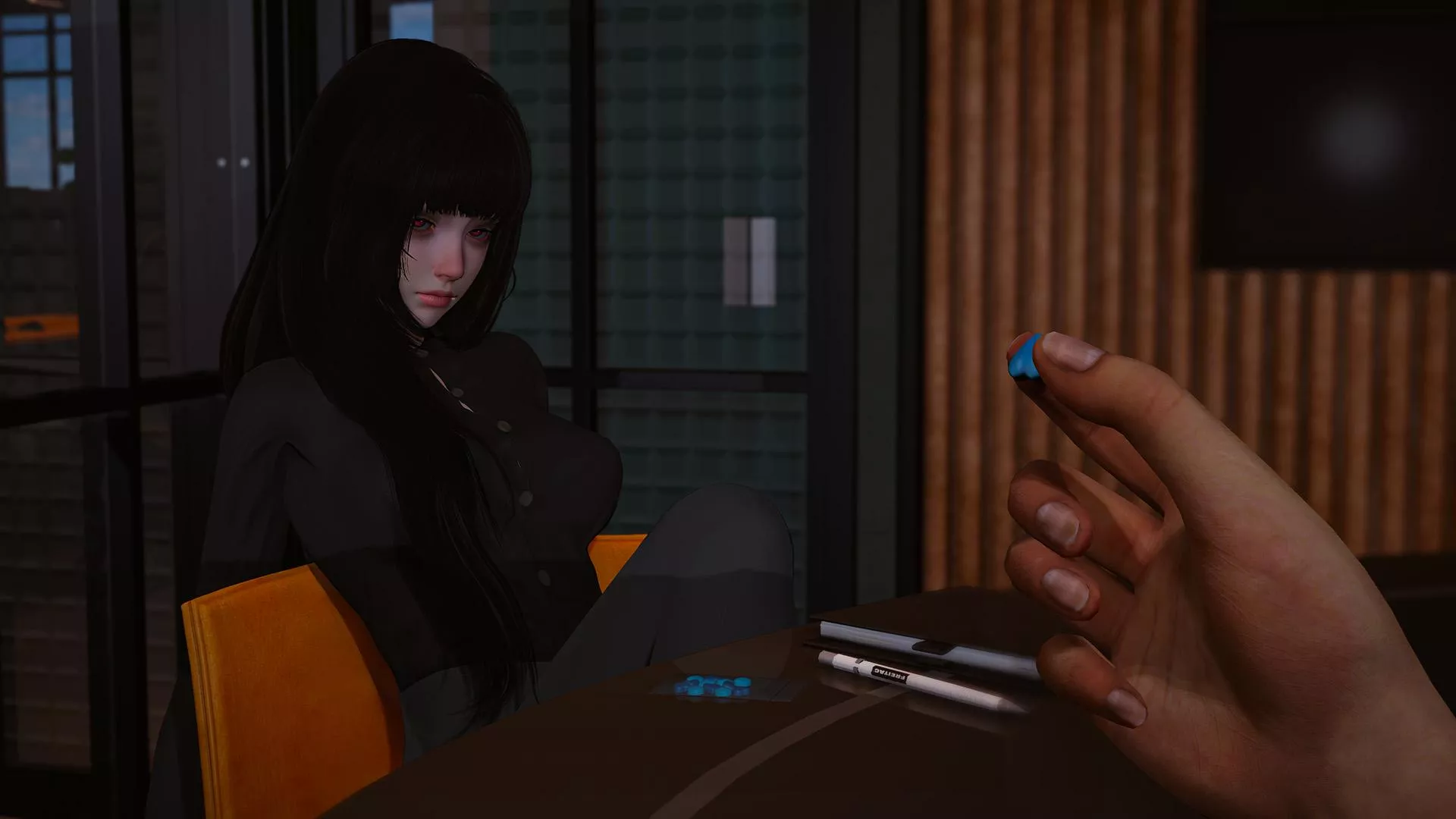 The blue pills.. (luna)