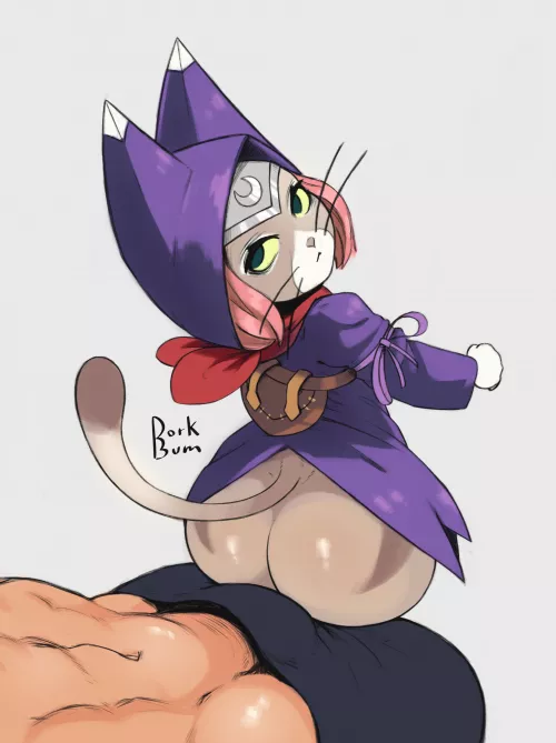 Tsukino is so fucking good, She's a little Bad Kitty ( monster hunter stories) 