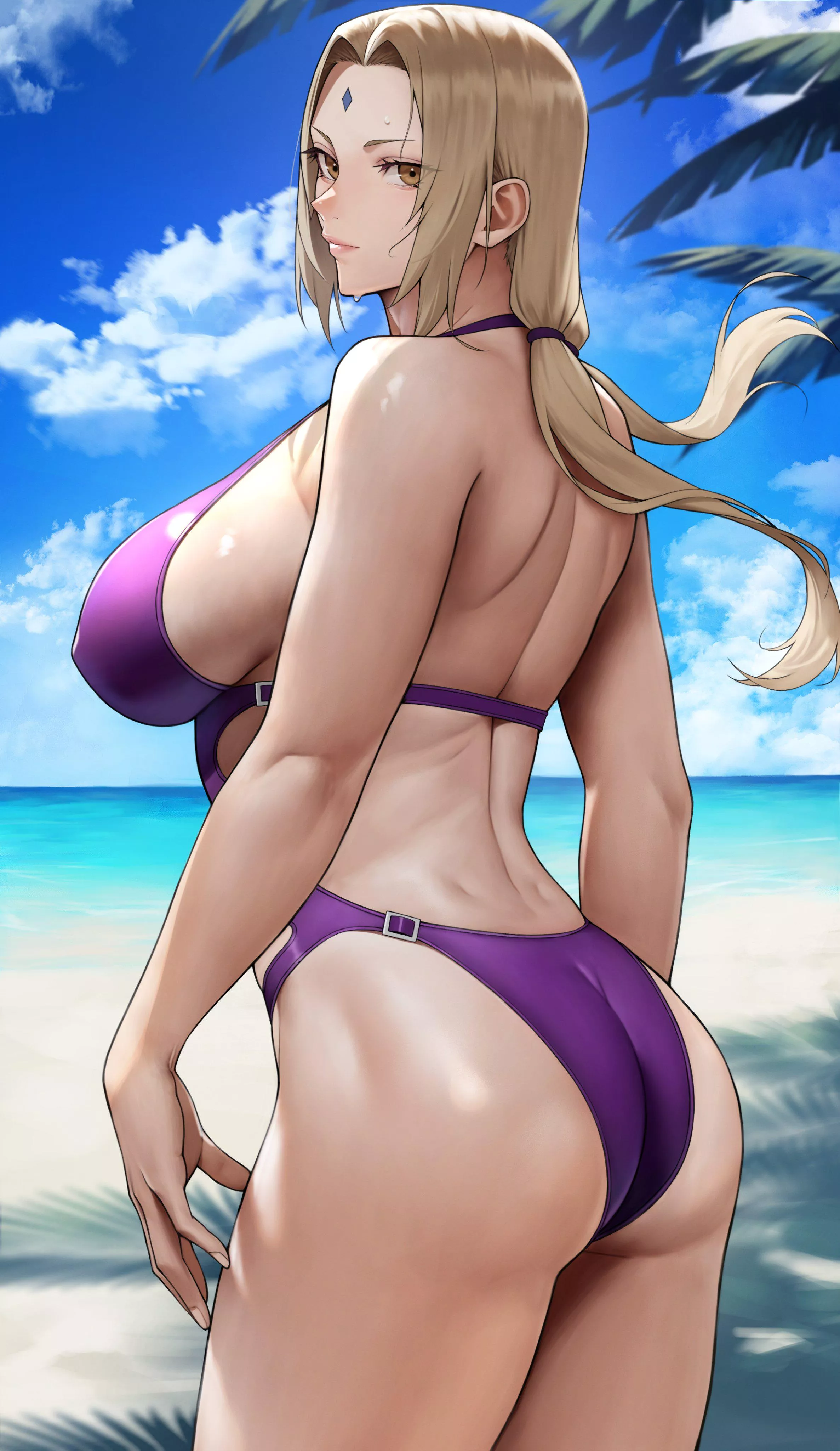  Tsunade Beach Beauty ( Yoshio) [Naruto]