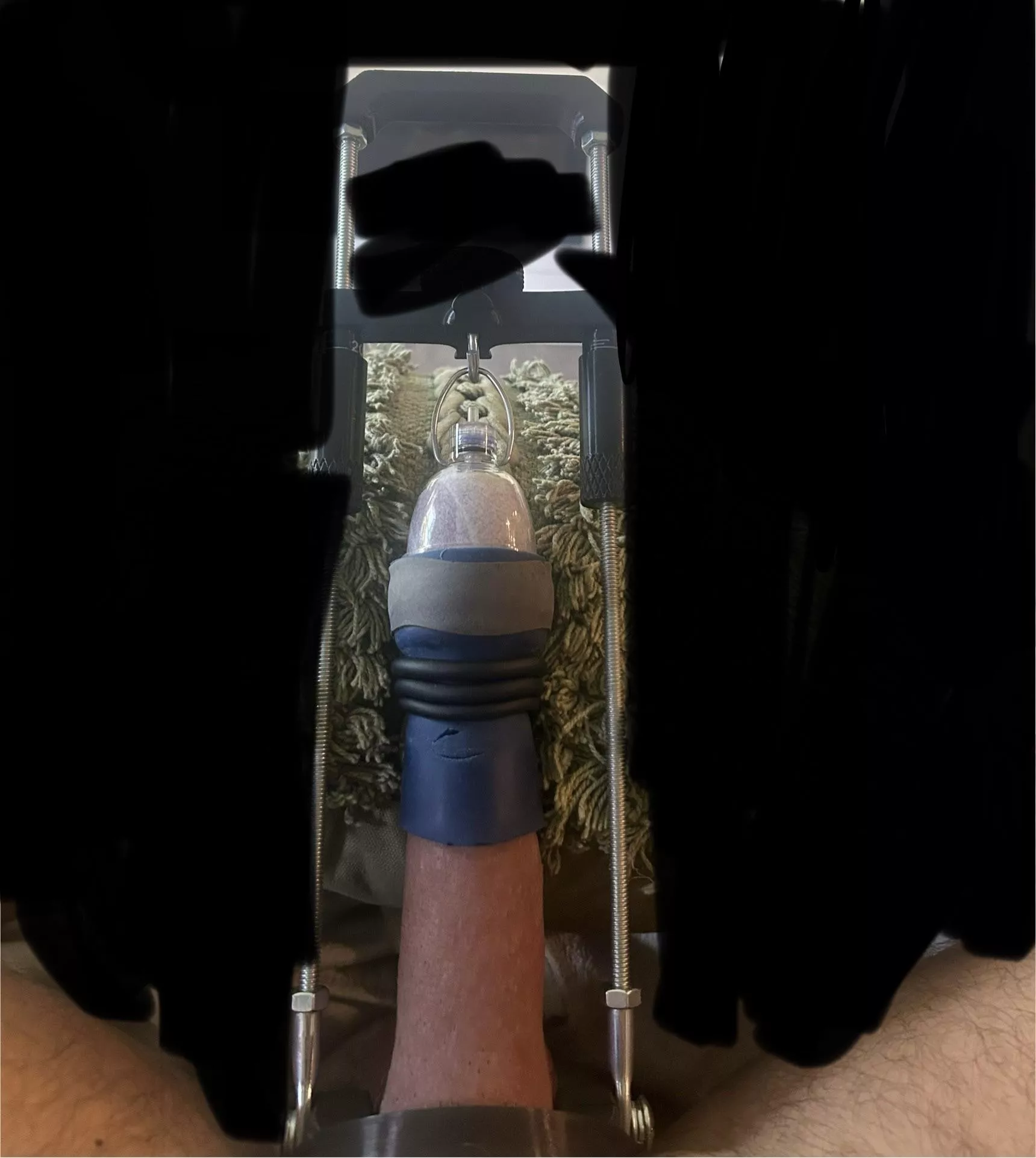 Turkey neck, and wearing extender upside down.