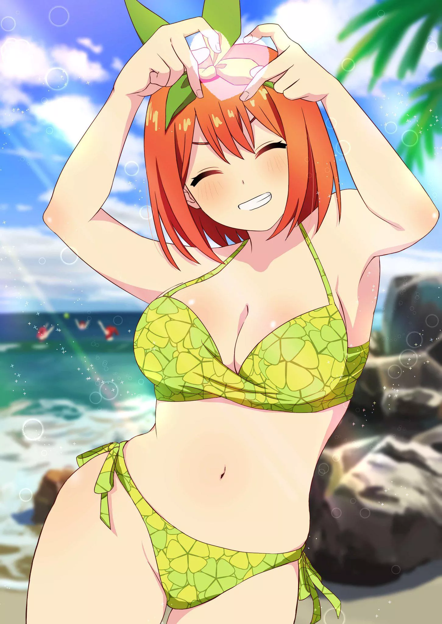 Yotsuba Being Adorable On The Beach 
