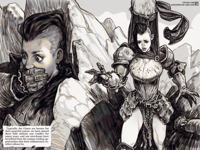 A note from Magistrate Theodore Black to the people of Mosswood Grove on the topic of migrating Giants 3/18