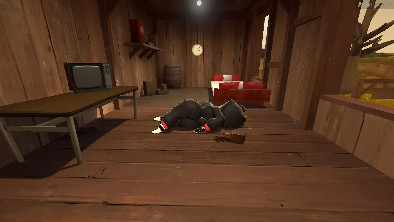 aftermath of the whiskey.