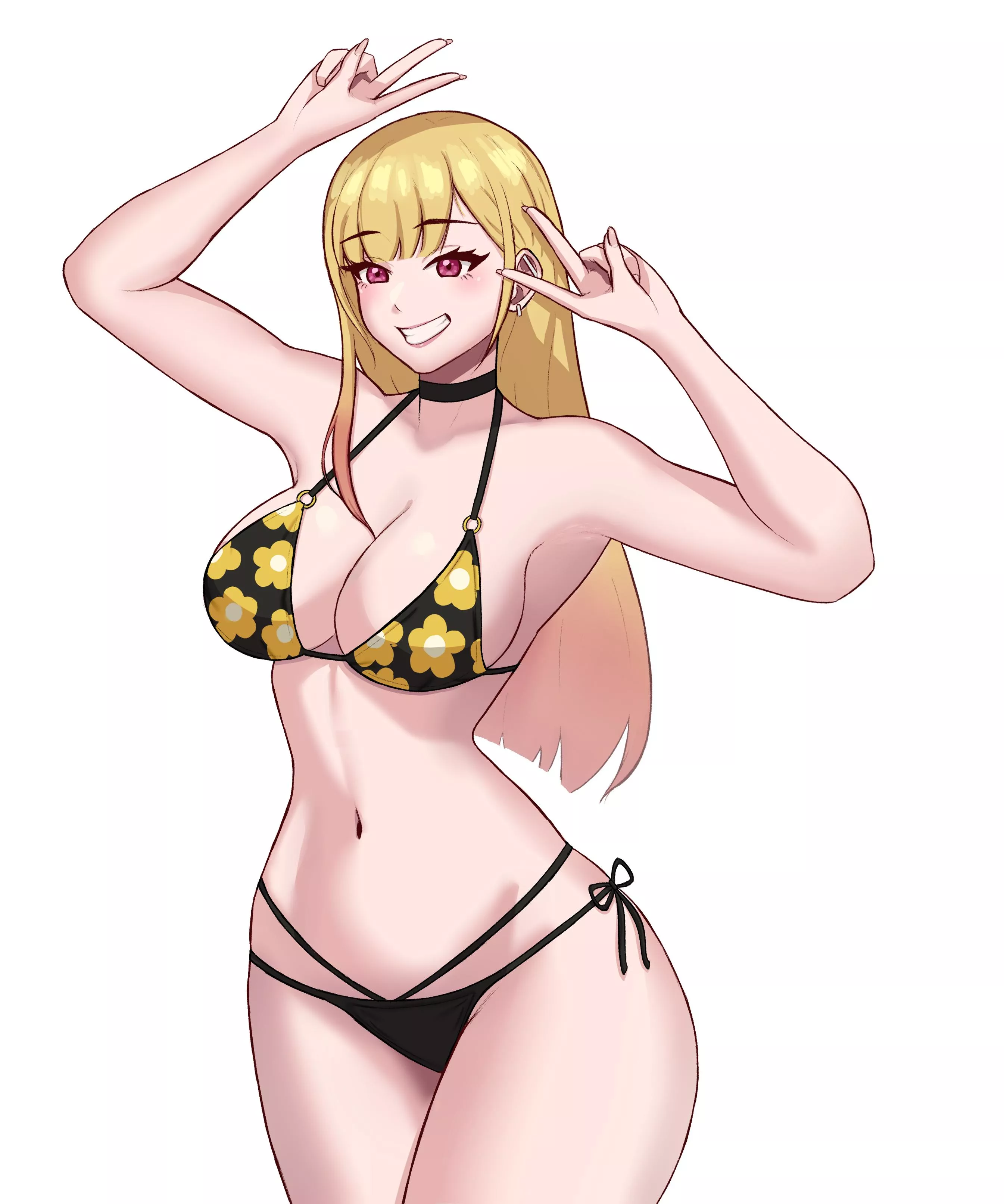 Always cute in her bikini 