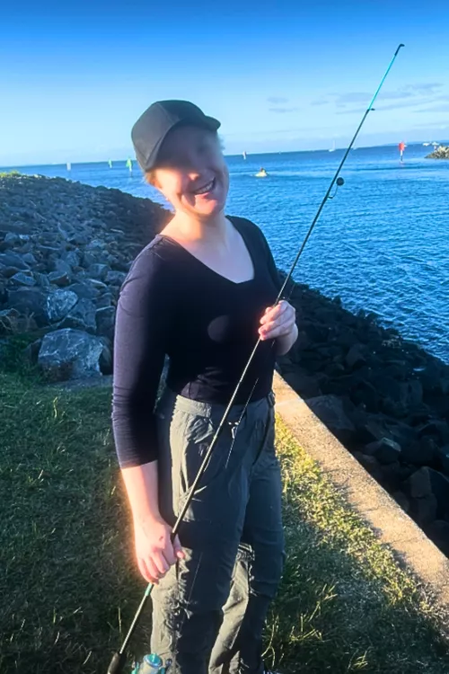 Are you into girls who love fishing 😁