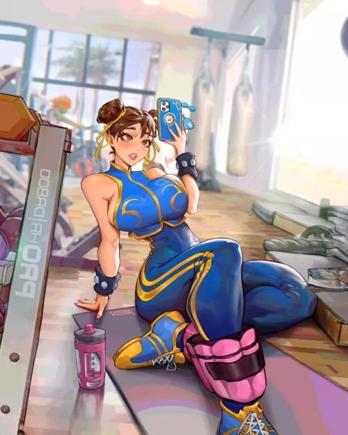 Artwork of Chun-Li shows us she's the most beautiful (purple_proses)
