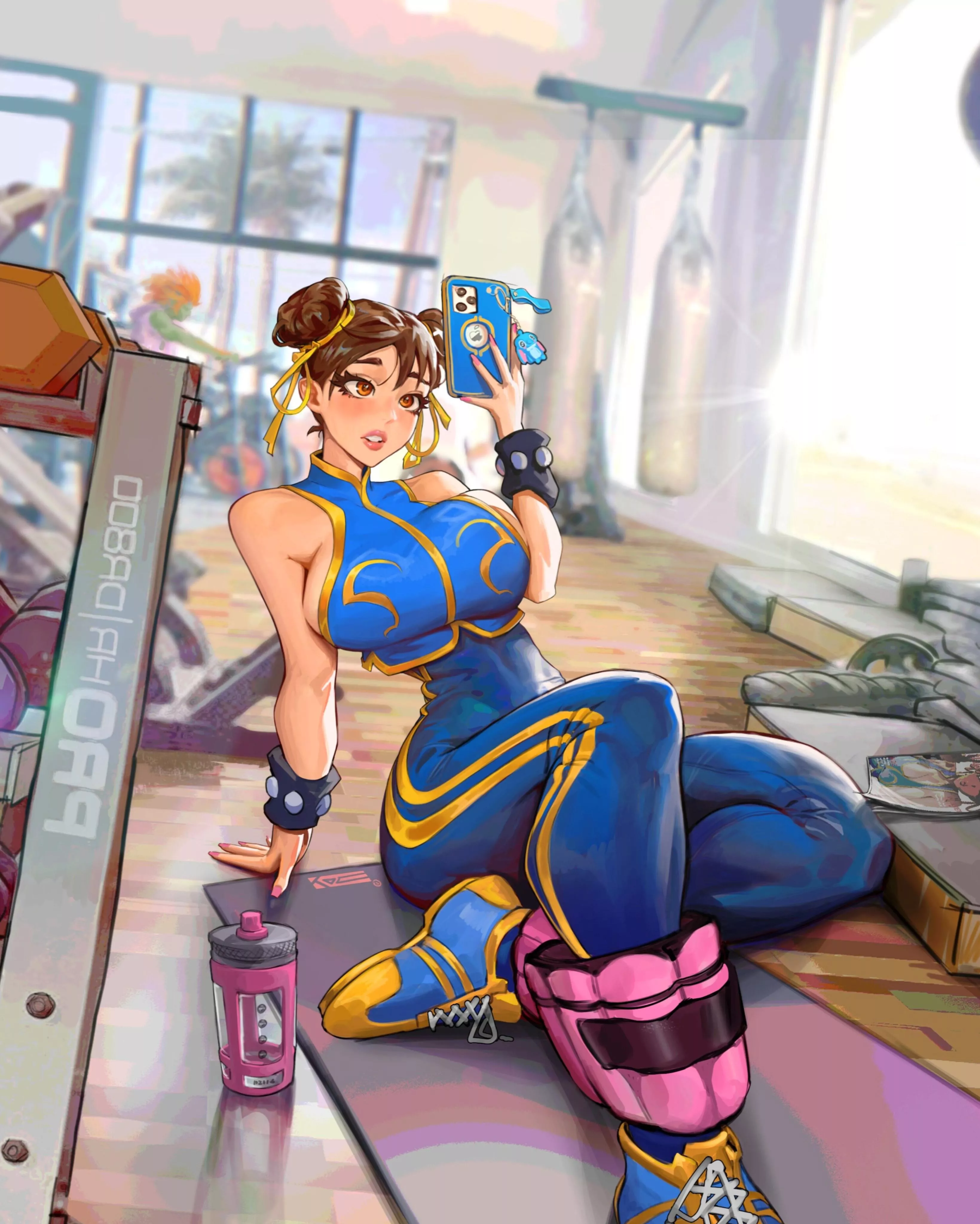 Artwork of Chun-Li shows us she's the most beautiful (purple_proses)