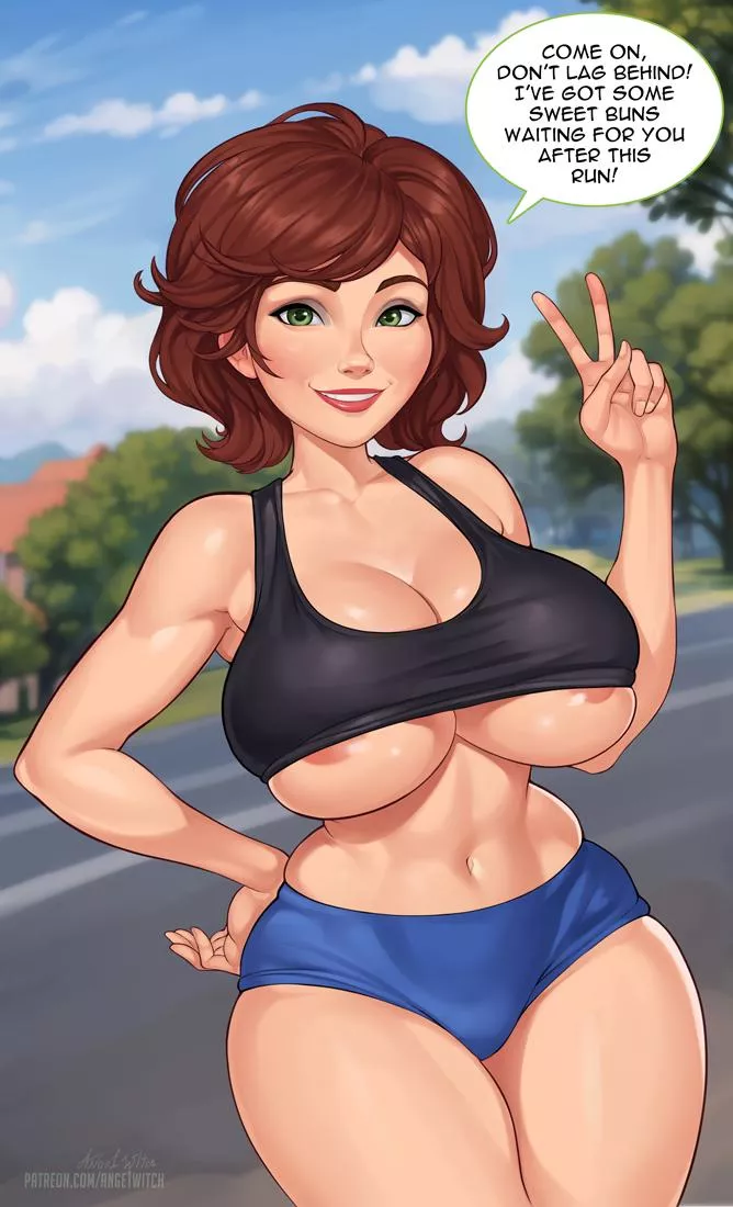 Aunt Cass's Sweet Buns. (Ange1Witch)