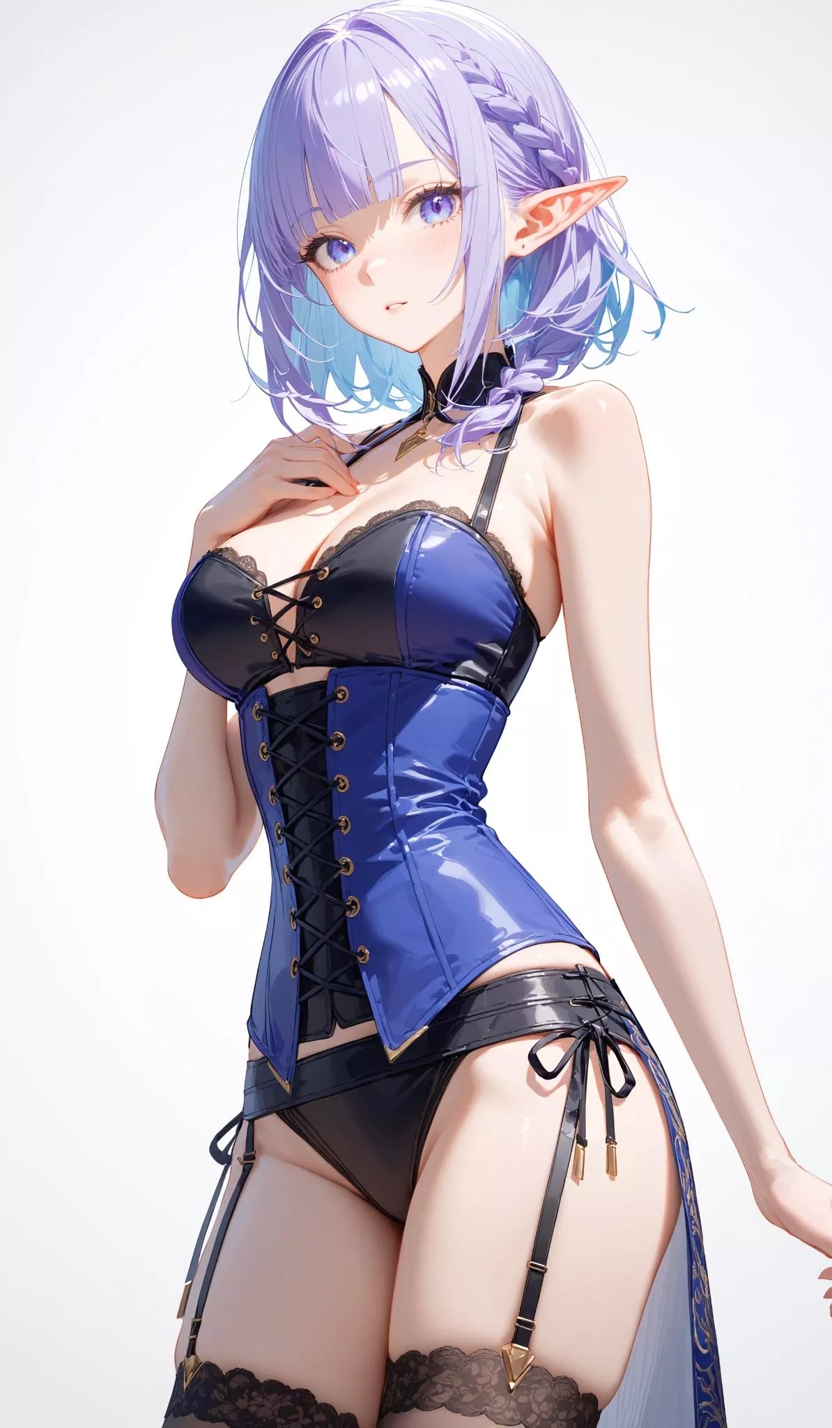 Blue Corset Elf 