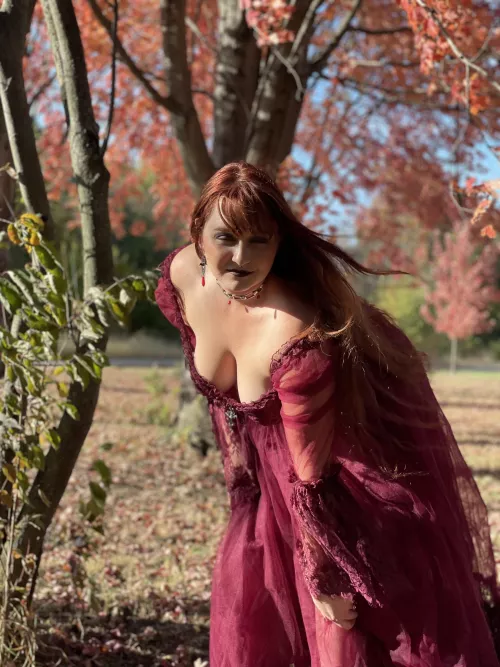 Braless gown (outtake photo! They cannot all be winners 🤪) 