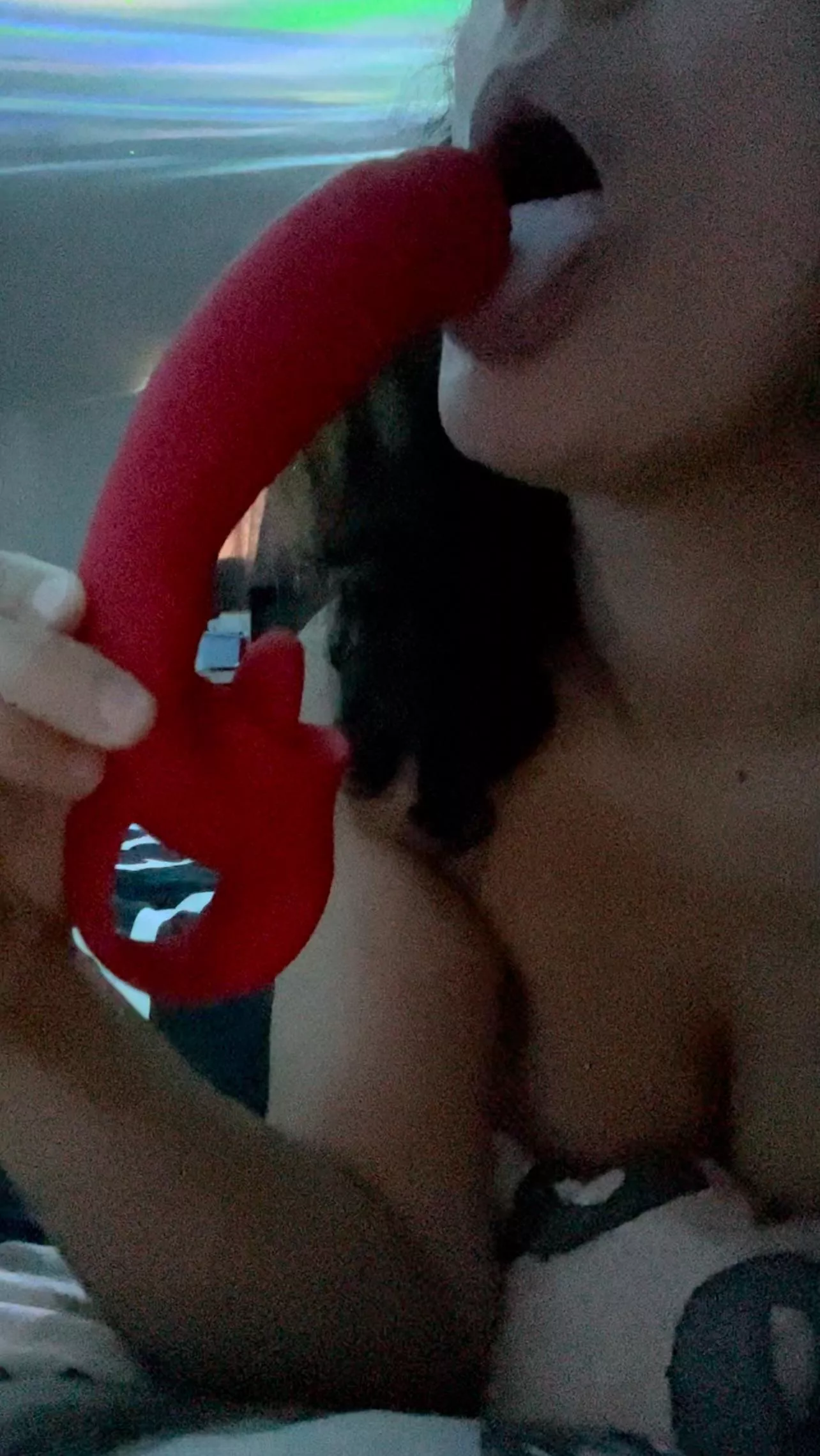 Cum watch this baby girl take care of herself for you 