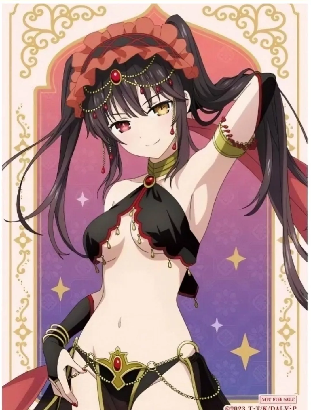 Currently pumping to (Kurumi) she looks so hot in this Arabian dress