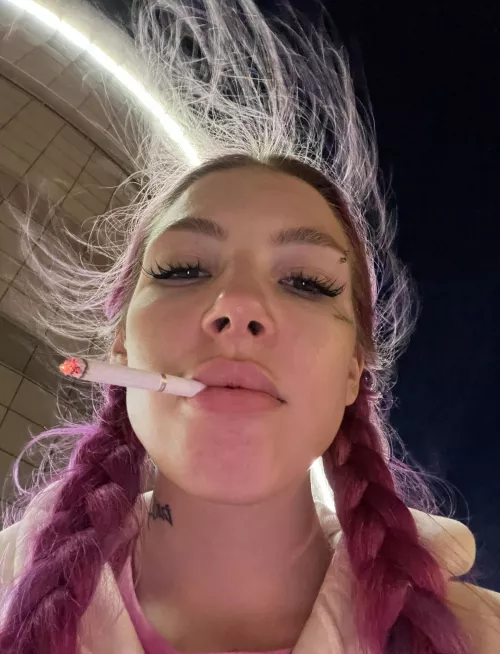 Daddy, you won't mind that I smoke