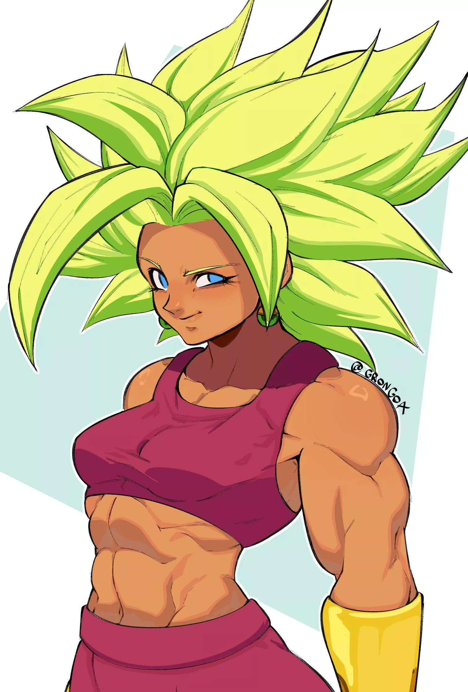 Dragon Ball Kefla [@GrongoA]