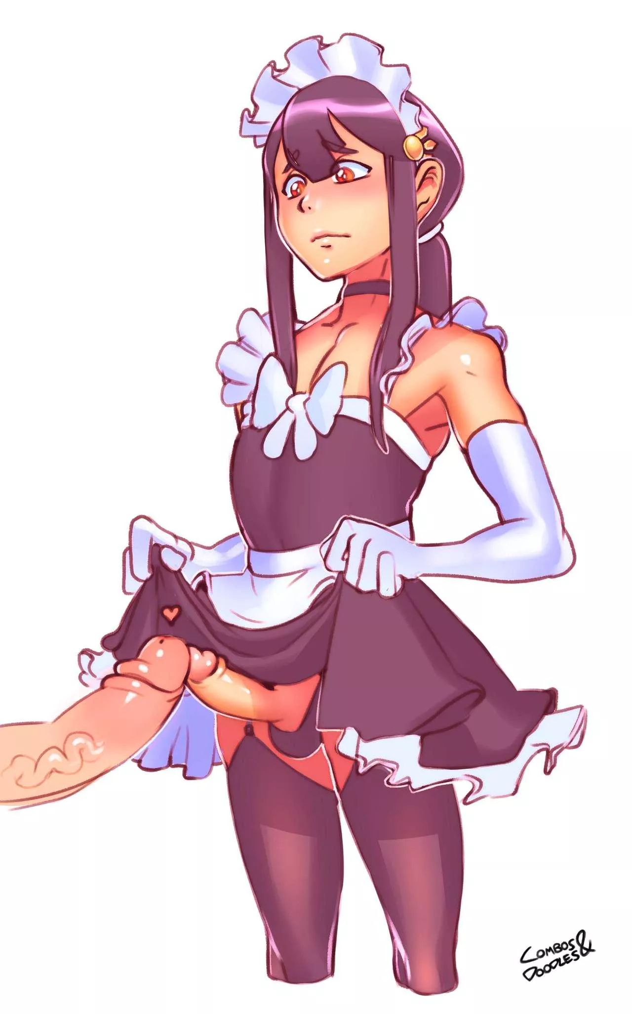 Femboy kiss (Combos & Doodles)