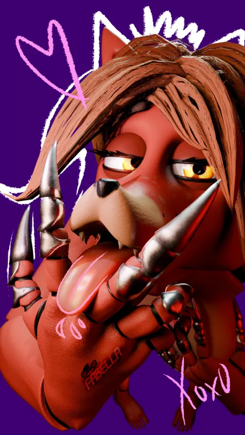 Foxy is feeling extra quirky tonight [F] (Fabella)