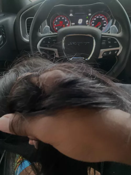 Her: Pull over!  Me: Why👀