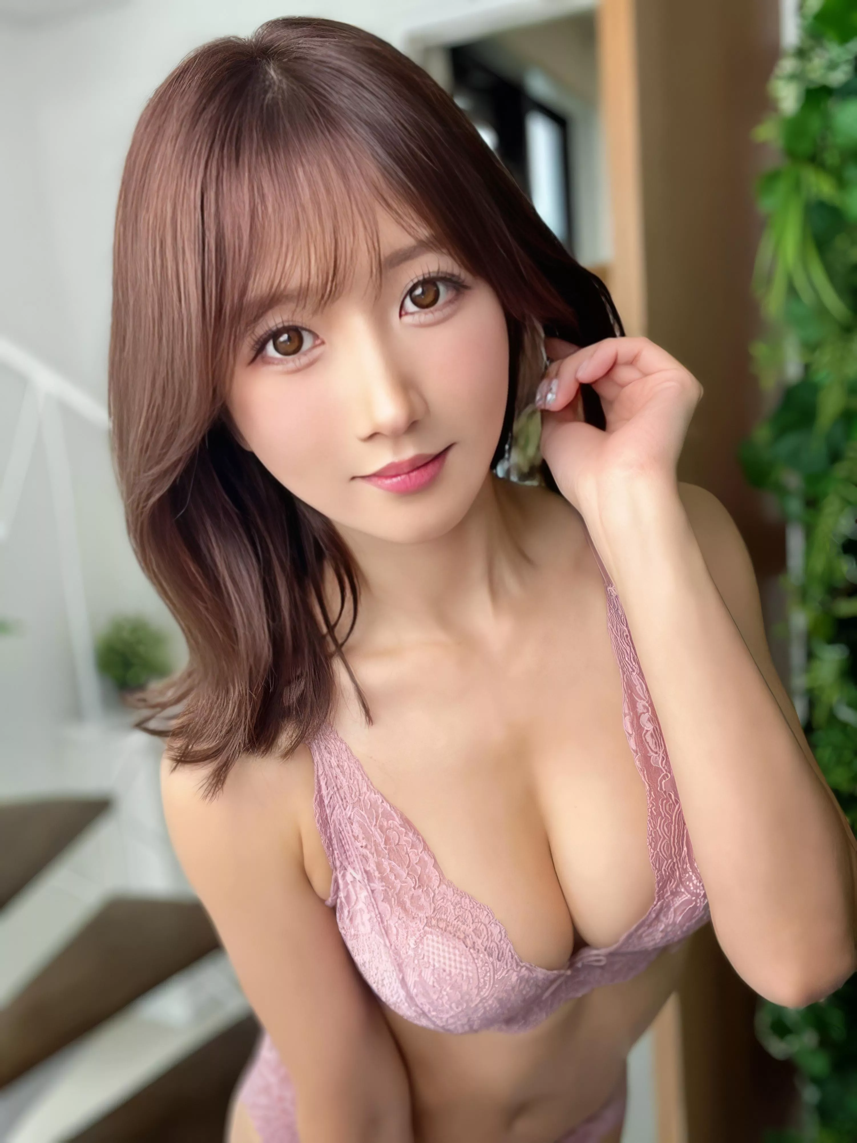 Hibiki Otsuki In Pink