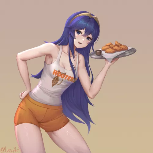 Hooters Lucina (commission by LesuArt on Twitter)