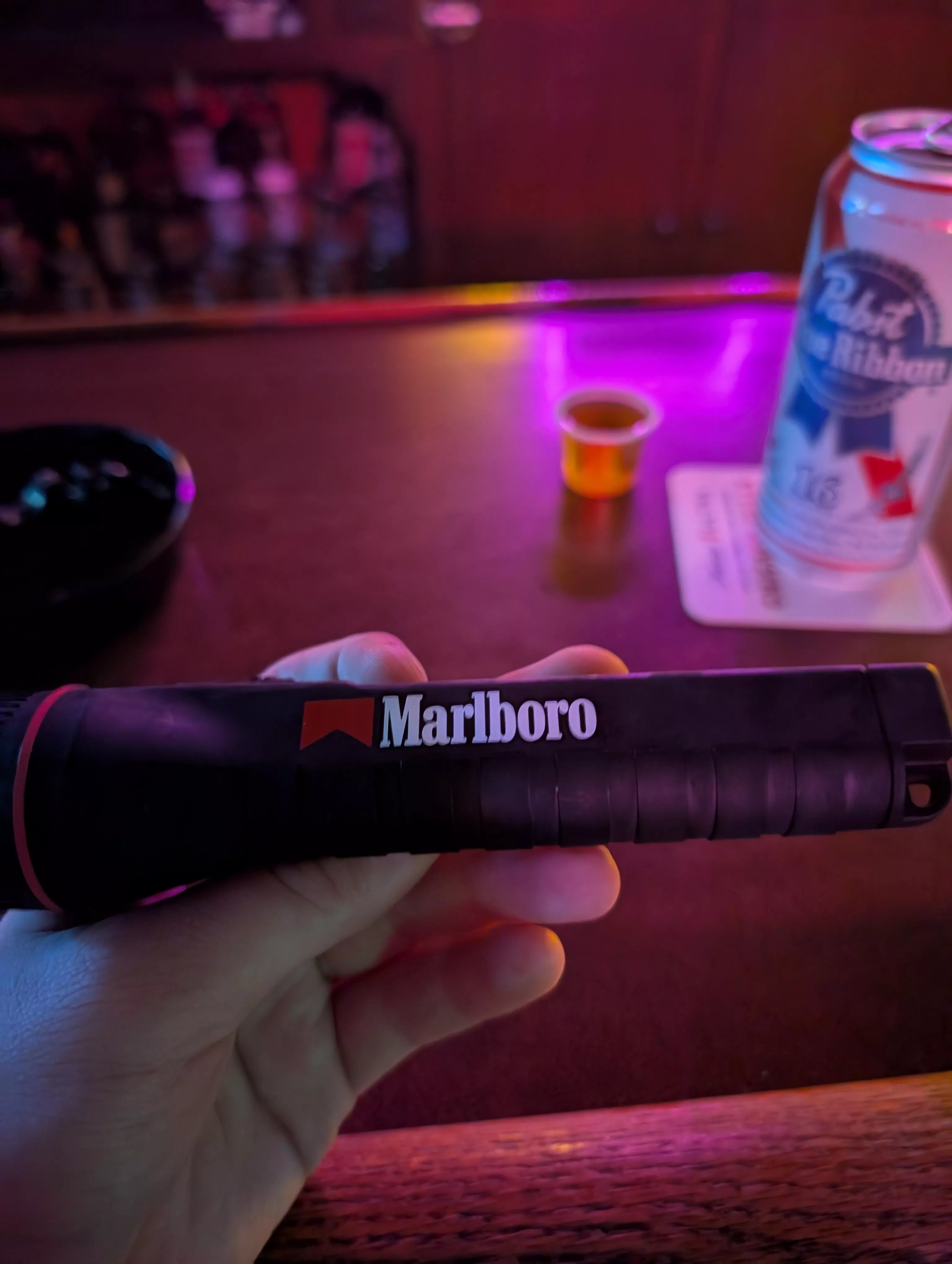 I had no idea marlboro had flashlights, but I got one