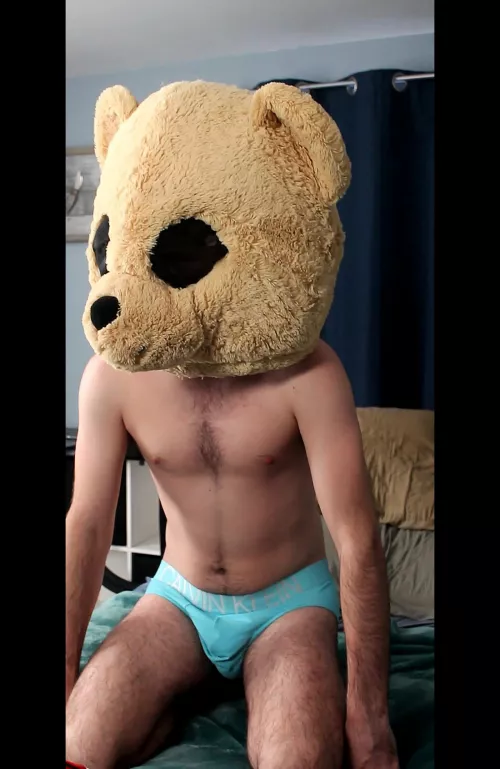 I'm always feeling like a good boy in my blue briefs😇