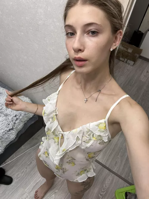 Im sensual in my favorite lingerie