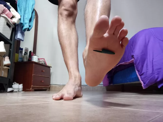 Imagine yourself shrinking down, completely at the mercy of my massive feet. Each step shakes the ground beneath you, and you’re powerless to escape. 