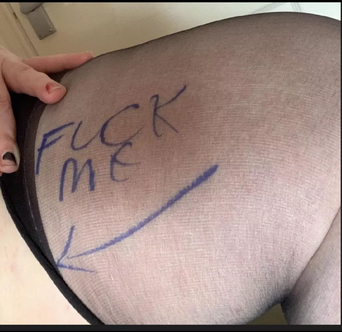 Just so you know what happens next. Grope me to show your interest x