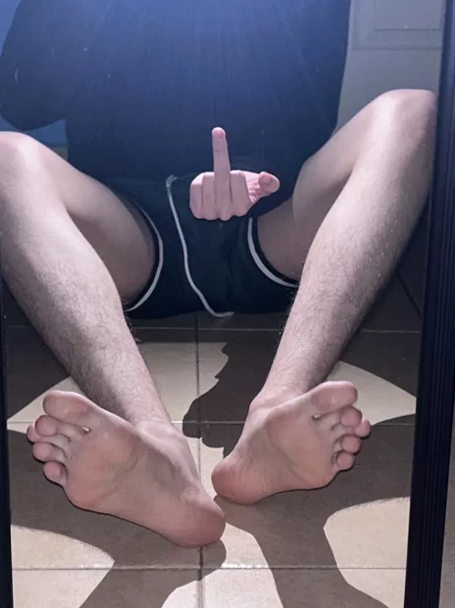 Lick my feet, dude 🥵