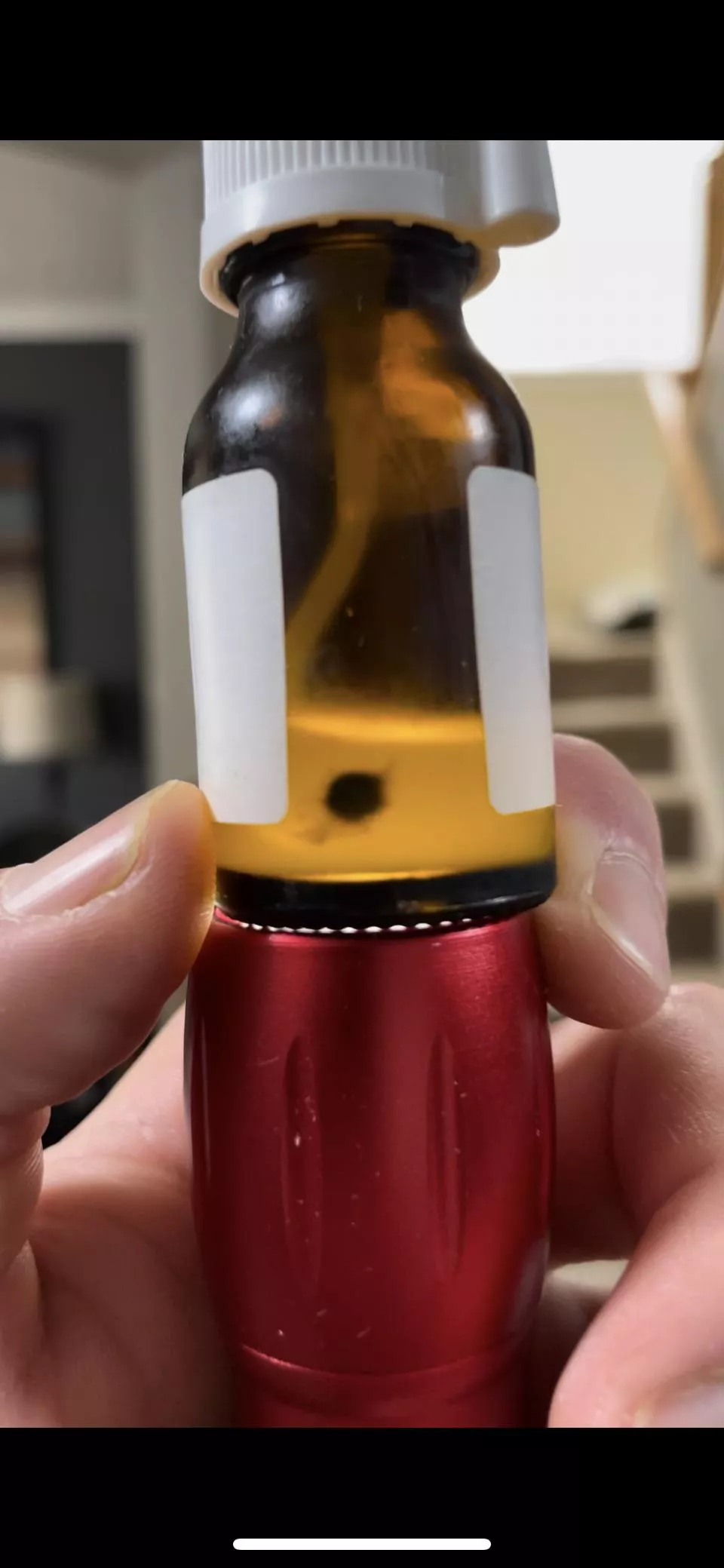 Like mold in 1.5 year old bottle of SELANK from everychem