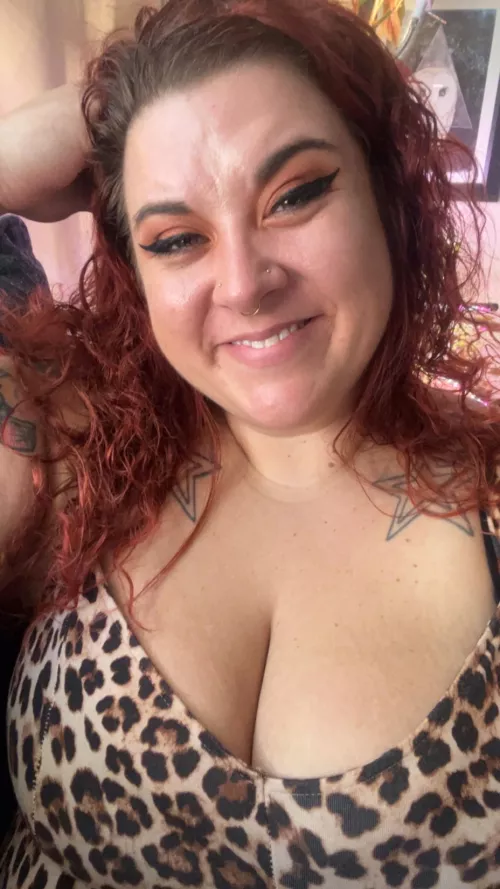 Love me some leopard print lol 