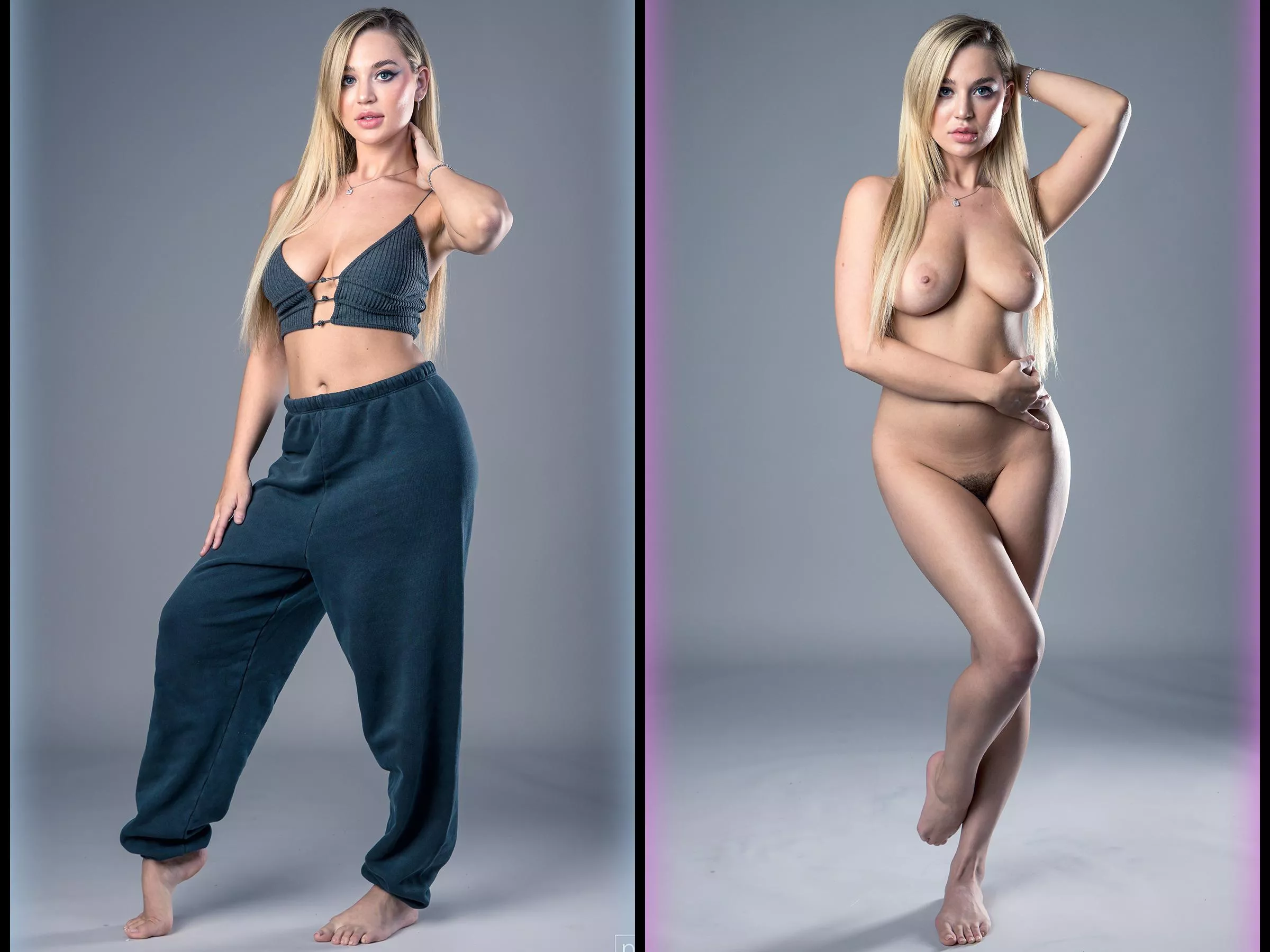 [MAKE YOUR CHOICE] clothed on VS stripped off