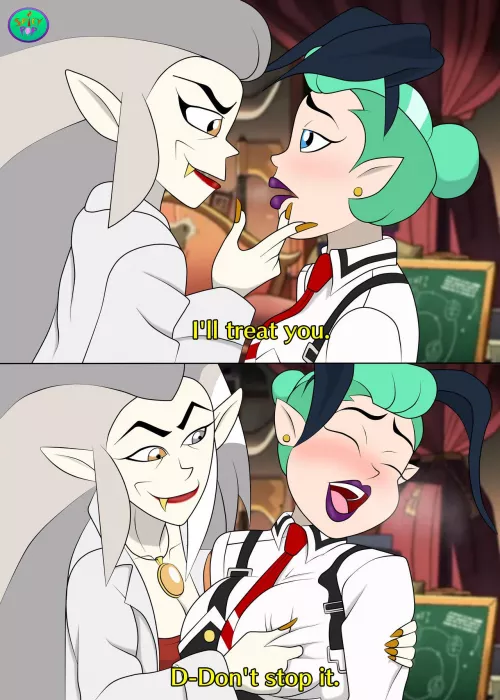 Odalia meets her Mistress - The Owl House (spicypop_studio)