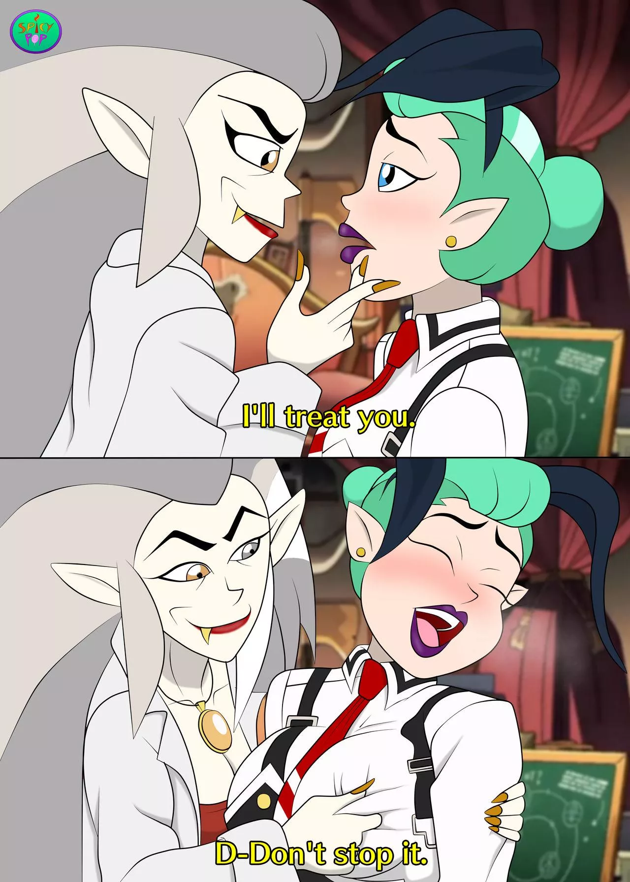 Odalia meets her Mistress - The Owl House (spicypop_studio)