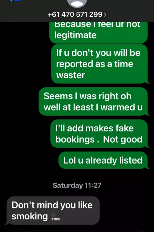 Oops missed final punch line