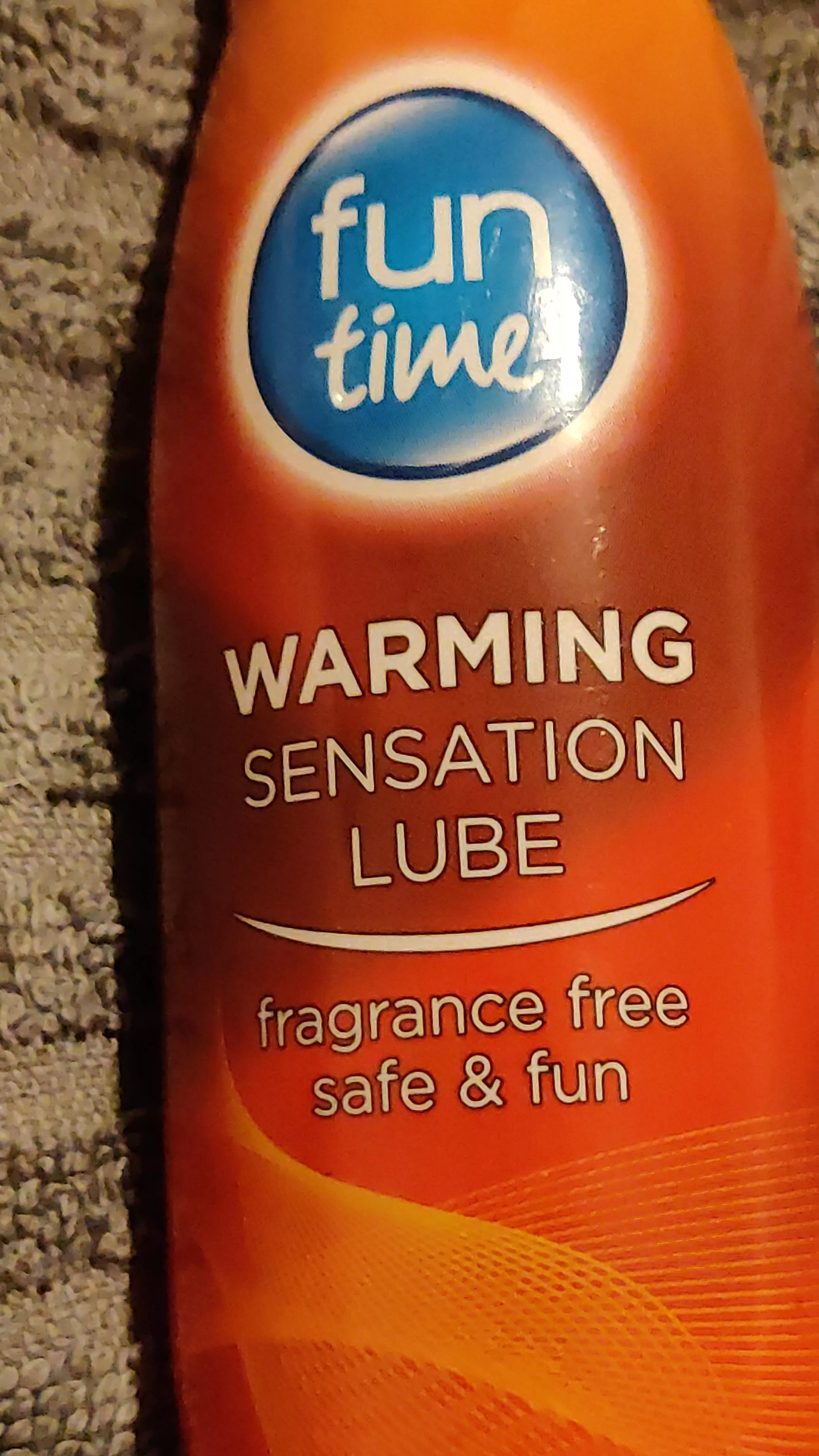 Quick tip don't use this type of lube while fingering yourself 