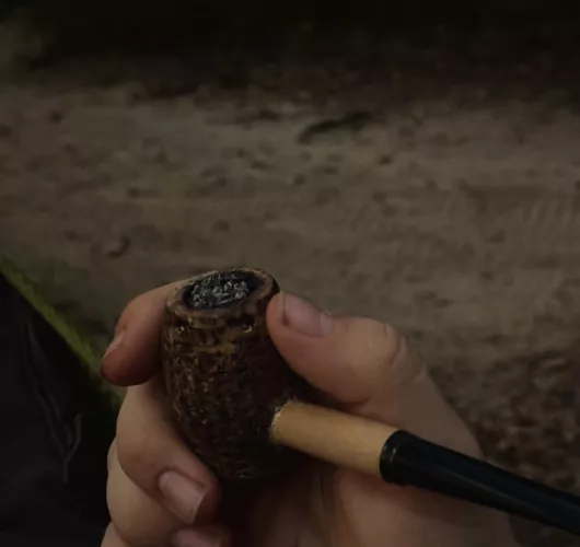 Relaxing in a hammock with some Balkan Supreme at the end of the day